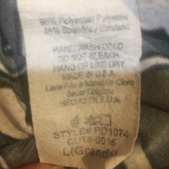 Black and white flowered mini dress size large - Picture 4 of 4